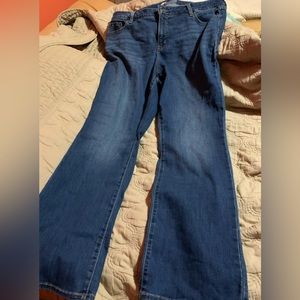 Old navy kicker boot cut jeans sz 20 tall